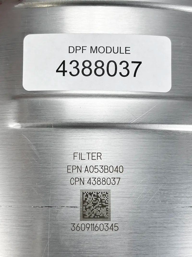 OEM Cummins Diesel Particulate Filter / DPF (4388037)