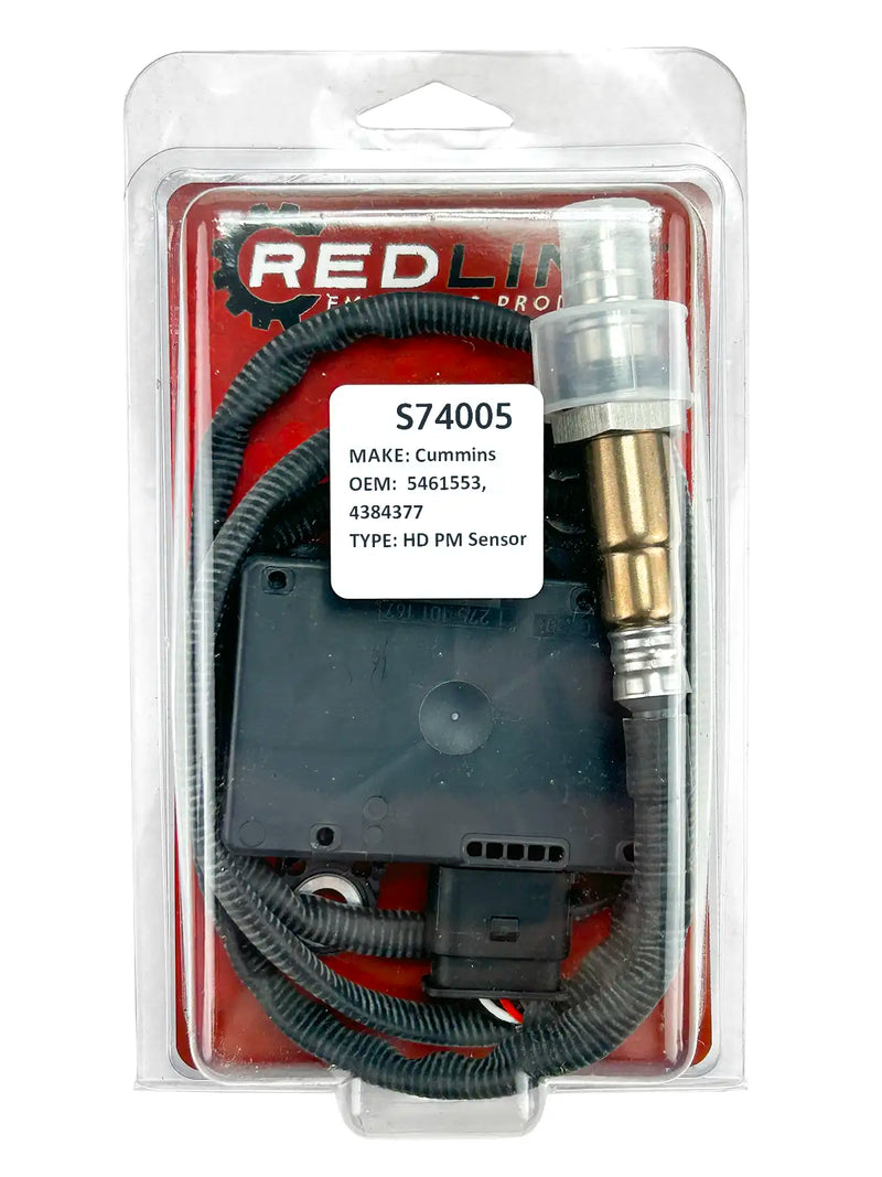 Redline Emissions Products replacement "PM" sensor for Cummins (5461553 / S74005)