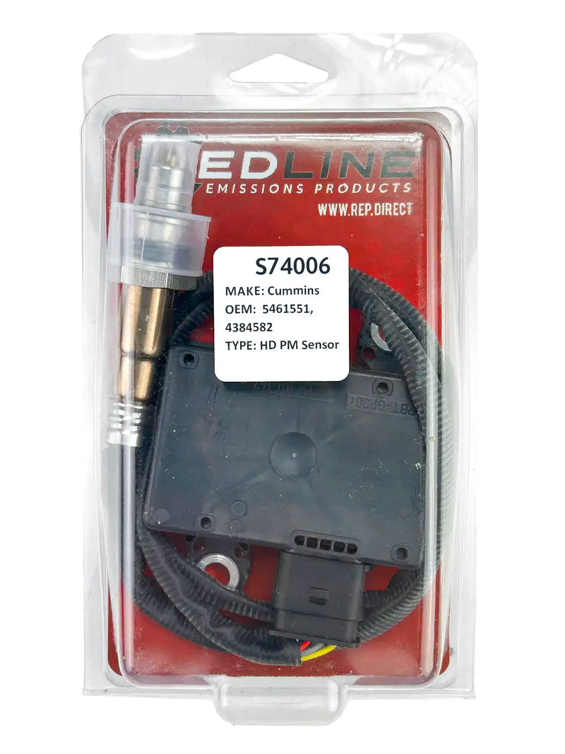 Redline Emissions Products replacement "PM" sensor for Cummins (5461551 / S74006)